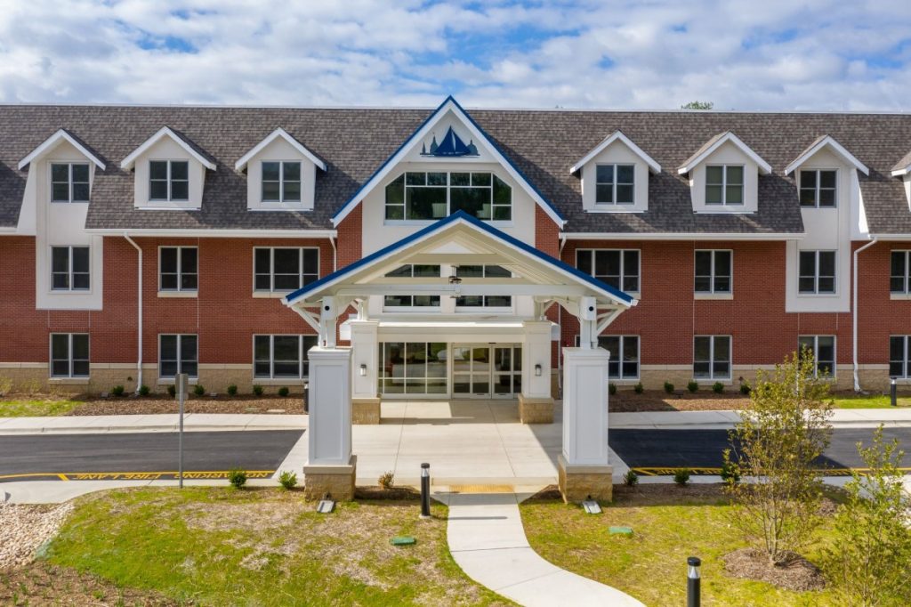 Ginger Cove exterior main entrance