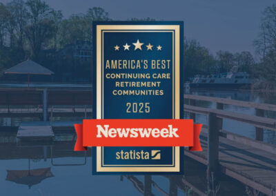 Ginger Cove Named One of America’s Best CCRCs by Newsweek