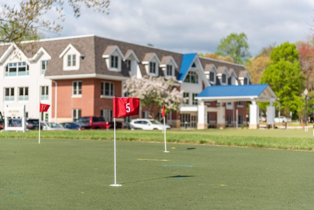 Ginger Cove croquet court