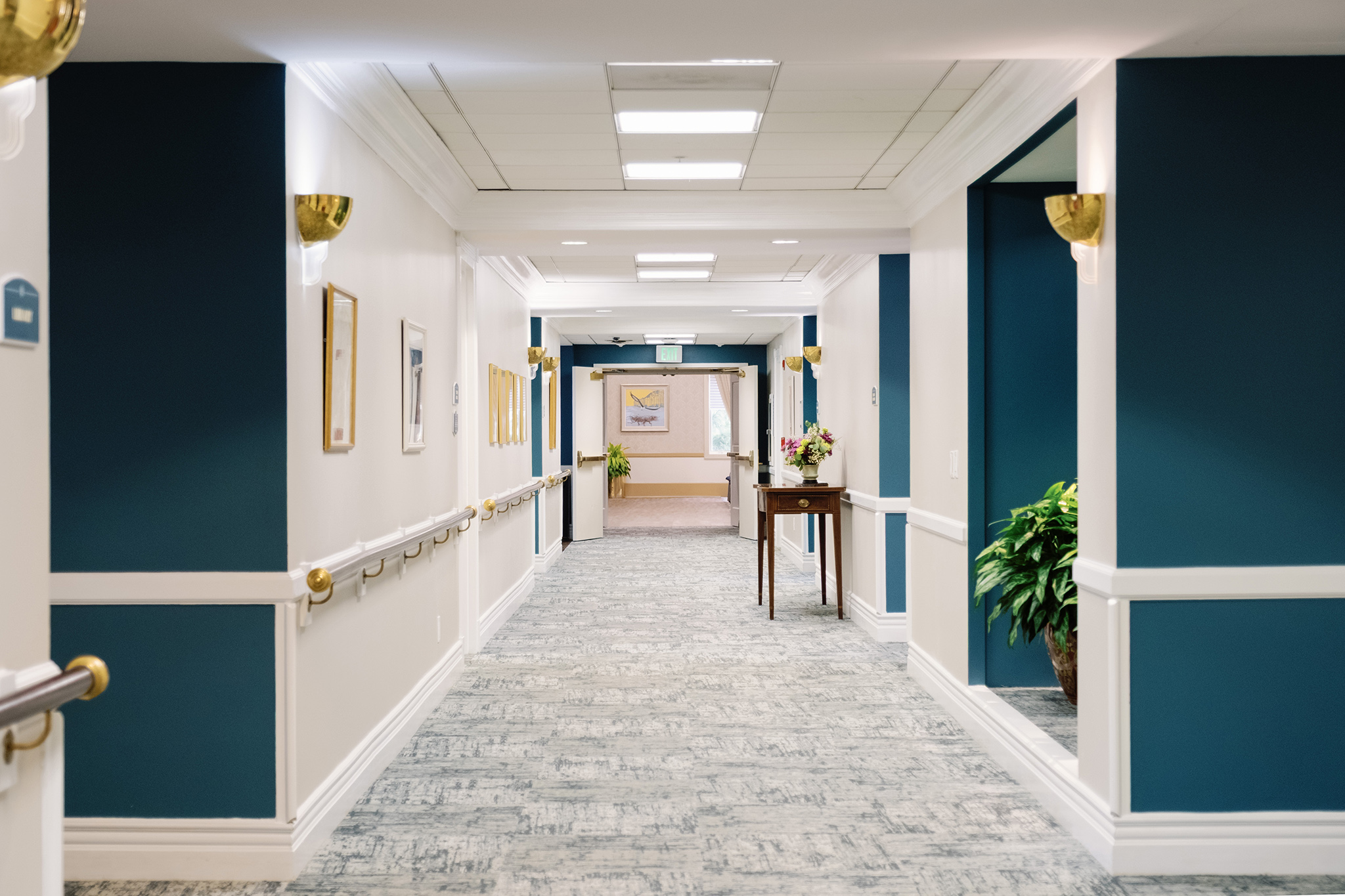 Ginger Cove Hallway